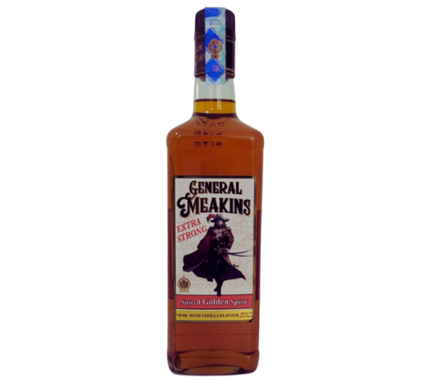 General Meakins Spiced Golden Spirit 750ml